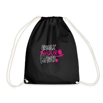 Nail Tech Nail Technician Manicurist Nails Artist - Drawstring Bag - black - Front