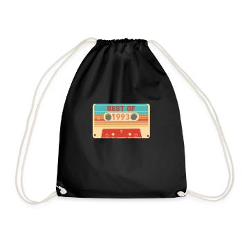 Vintage Retro 1993 30th Birthday Shirt Cassette - Sac de sport léger - noir - Devant
