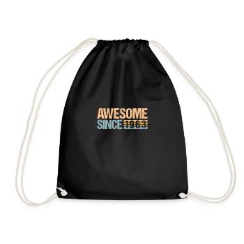 Génial depuis 1963 60th Birthday Shirt Gift - Sac de sport léger - noir - Devant
