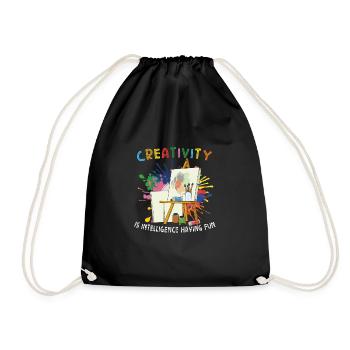 Artist Painting Painter Art Color Art Teacher - Drawstring Bag - black - Front