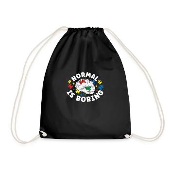 Autism Awareness Autism Disease Autistic Gift - Turnbeutel - Schwarz - Vorne
