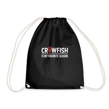 L’écrevisse est mon cadeau de chemise de saison préféré - Sac de sport léger - noir - Devant