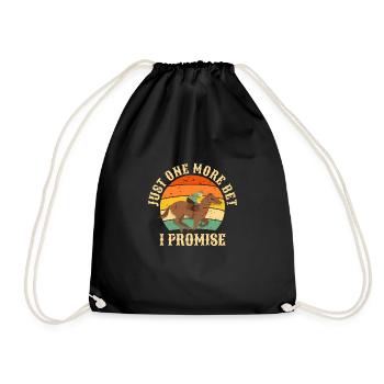 Juste un pari de plus Je promets Chemise Cadeau - Sac de sport léger - noir - Devant