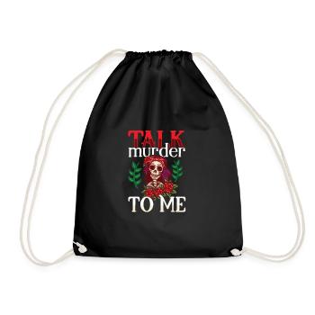 True Crime Murder Spy Crime Intérêt Idée cadeau - Sac de sport léger - noir - Devant