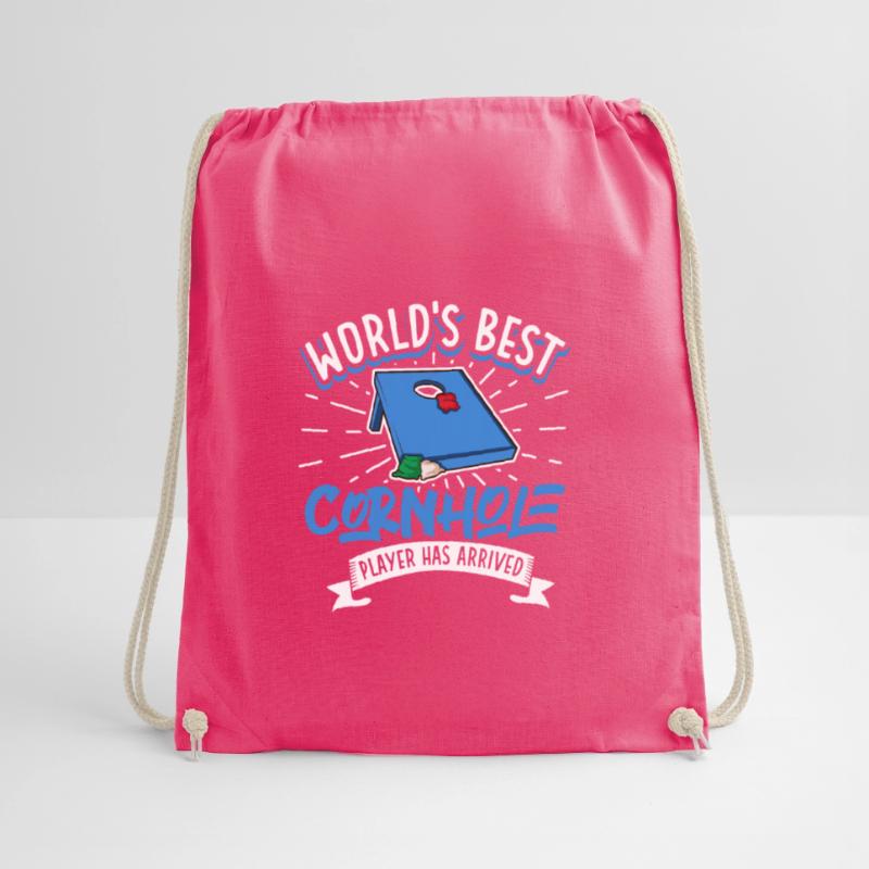 Cornhole Throwing Cornhole player Cornhole lover Drawstring Bag