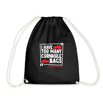 Cornhole Throwing Cornhole Player Cornhole Lover Cornhole lover - Sac de sport léger - noir - Devant