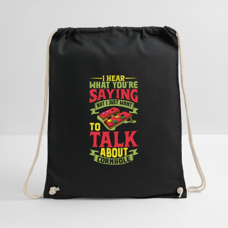 Cornhole Throwing Cornhole player Cornhole lover Drawstring Bag