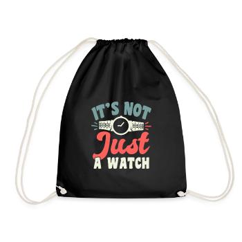 Ce n’est pas seulement une chemise de collection de montres - Sac de sport léger - noir - Devant