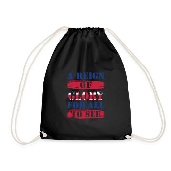 Un règne de gloire pour tous à voir - Sac de sport léger - noir - Devant