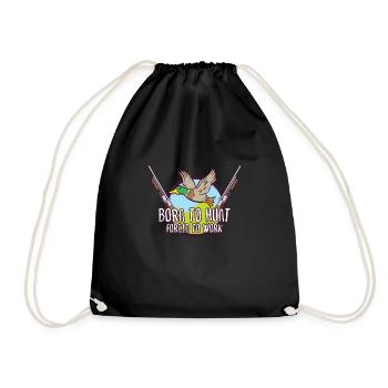 Duck Hunt Duck Hunter Bird Hunting Duck Hunting - Drawstring Bag - black - Front