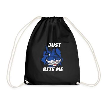 Shark Ocean Predator Scuba Diver Plongée sous-marine - Sac de sport léger - noir - Devant