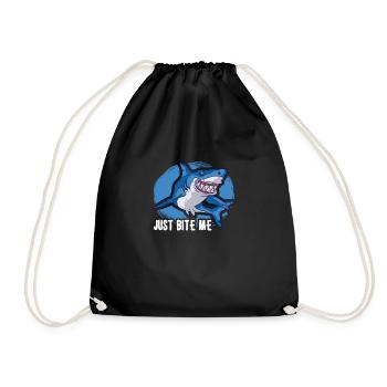 Shark Ocean Predator Scuba Diver Plongée sous-marine - Sac de sport léger - noir - Devant