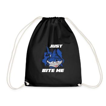 Shark Ocean Predator Scuba Diver Plongée sous-marine - Sac de sport léger - noir - Devant