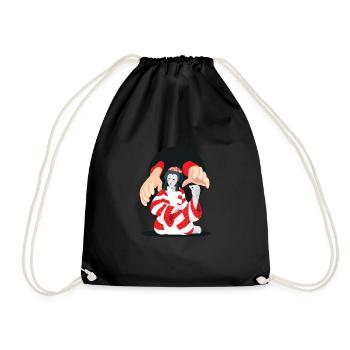 Professeur d’art dramatique Professeur d’art dramatique - Sac de sport léger - noir - Devant