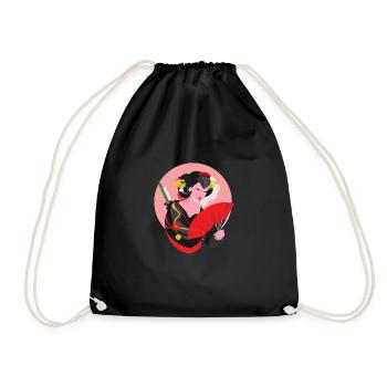 Drama teacher Drama teacher - Drawstring Bag - black - Front