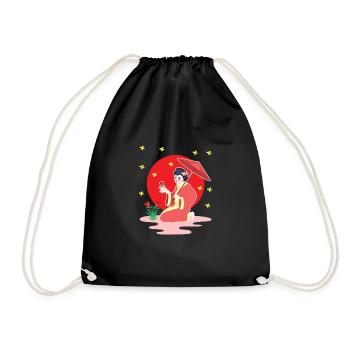 Drama teacher Drama teacher - Drawstring Bag - black - Front