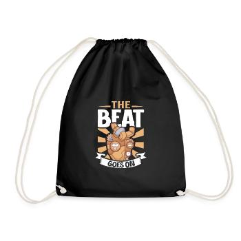 Crise cardiaque Chirurgie à cœur ouvert Chirurgie cardiaque Cadeau - Sac de sport léger - noir - Devant