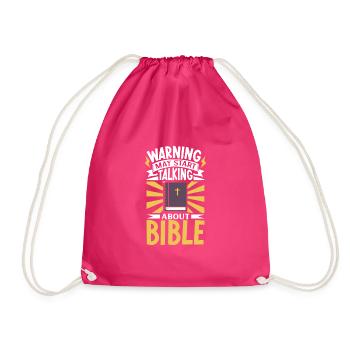 Jésus Christianisme Dieu Prière Pasteur - Sac de sport léger - fuchsia - Devant
