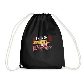 True Crime Murder Spy Crime Intérêt Idée cadeau - Sac de sport léger - noir - Devant