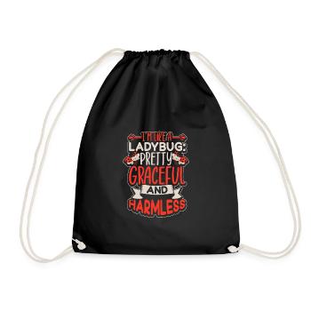 Ladybug Ladybug Entomology Insects - Drawstring Bag - black - Front