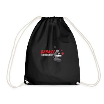 Microbiologiste Microbiologie Microbiologie Staph Biologie - Sac de sport léger - noir - Devant