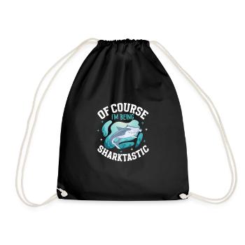 Shark Ocean Predator Plongée sous-marine - Sac de sport léger - noir - Devant