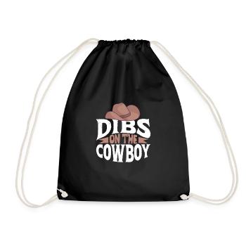 Cowboy Barn Bull Rider Rodéo Country Western - Sac de sport léger - noir - Devant