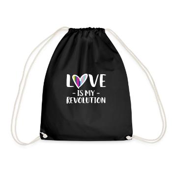 Cadeau de chemise LGBTQ+ Mois LGBT - Sac de sport léger - noir - Devant