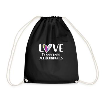 Cadeau de chemise LGBTQ+ Mois LGBT - Sac de sport léger - noir - Devant