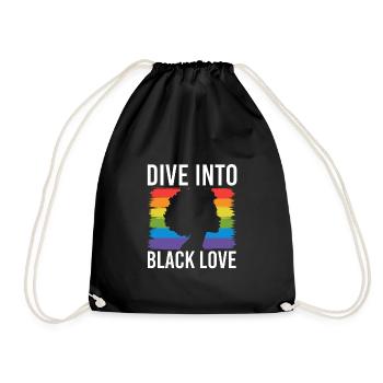Cadeau de chemise LGBTQ+ Mois LGBT - Sac de sport léger - noir - Devant