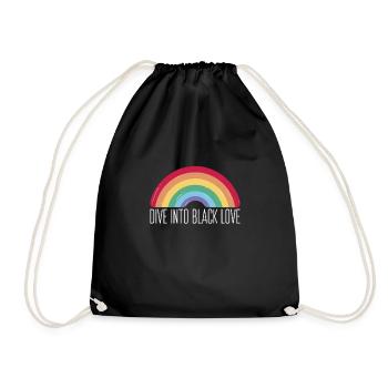Cadeau de chemise LGBTQ+ Mois LGBT - Sac de sport léger - noir - Devant