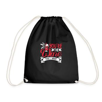 Wine making Wine Maker Wine Lover Wine Fan - Turnbeutel - Schwarz - Vorne