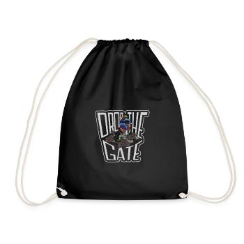 Dirt Bike Dirt Bike Riding Motocross Dirt Biking - Drawstring Bag - black - Front