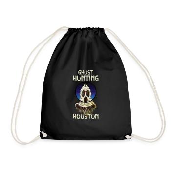 Paranormal Investigator Houston Ghost Hunter Ghost - Turnbeutel - Schwarz - Vorne