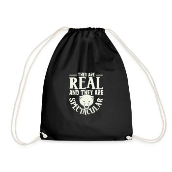 Polar Bear Global Warming Artic Seal hunting Ursus - Drawstring Bag - black - Front