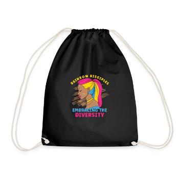 Pansexuel Gay Pansexualité Asexuelle Asexuelle - Sac de sport léger - noir - Devant