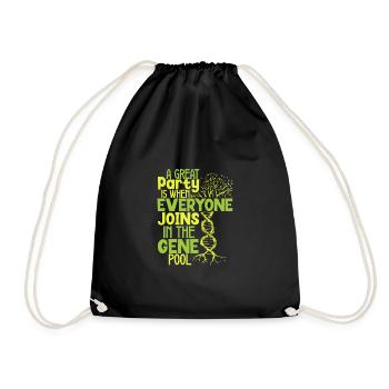 Arbre généalogique Historien de la famille Généalogie Généalogiste - Sac de sport léger - noir - Devant
