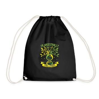 Arbre généalogique Historien de la famille Généalogie Généalogiste - Sac de sport léger - noir - Devant