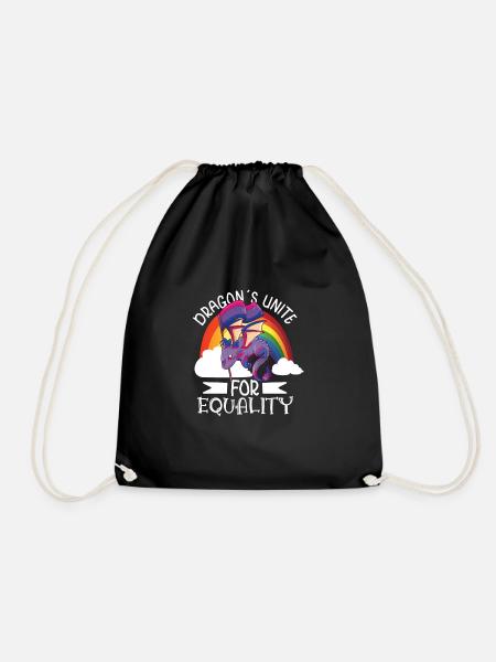 Pansexuel Gay Pansexualité Asexuelle Asexuelle - Sac de sport léger - noir