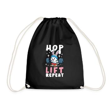 Musculation Powerlifting Haltérophilie Fitness - Sac de sport léger - noir - Devant