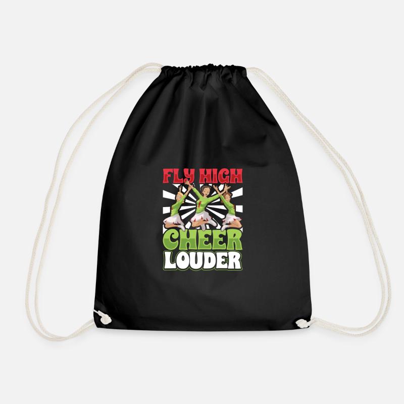 Cheerleader Cheerleader-outfit - Turnbeutel - Schwarz