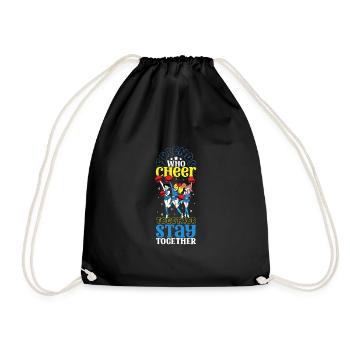 Tenue de pom-pom girl - Sac de sport léger - noir - Devant