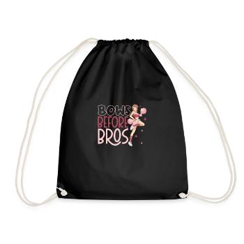 Tenue de pom-pom girl - Sac de sport léger - noir - Devant