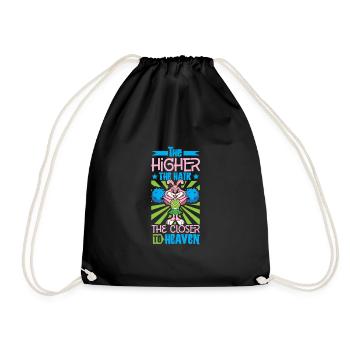 Tenue de pom-pom girl - Sac de sport léger - noir - Devant