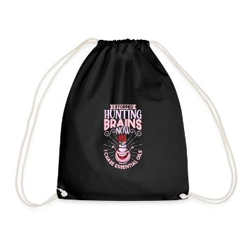 Huiles essentielles pour l’horreur d’Halloween. Essentiel - Sac de sport léger - noir - Devant