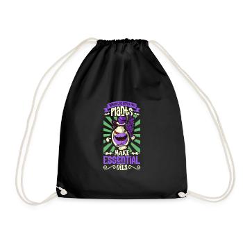 Huiles essentielles pour l’horreur d’Halloween. Essentiel - Sac de sport léger - noir - Devant