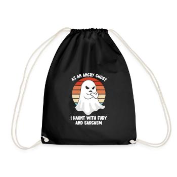 SOS Fantômes Drôles Fantômes Fantômes en colère - Sac de sport léger - noir - Devant