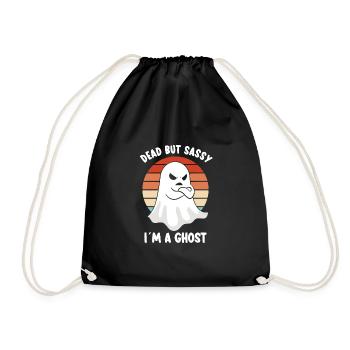 SOS Fantômes Drôles Fantômes Fantômes en colère - Sac de sport léger - noir - Devant