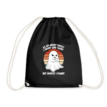 SOS Fantômes Drôles Fantômes Fantômes en colère - Sac de sport léger - noir - Devant