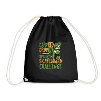 Horror Skateboarder Halloween Skateboard Cadeau - Sac de sport léger - noir - Devant
